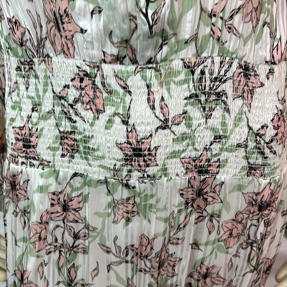 rag & bone white floral Calista maxi dress, size S, NWT - Picture 6 of 10